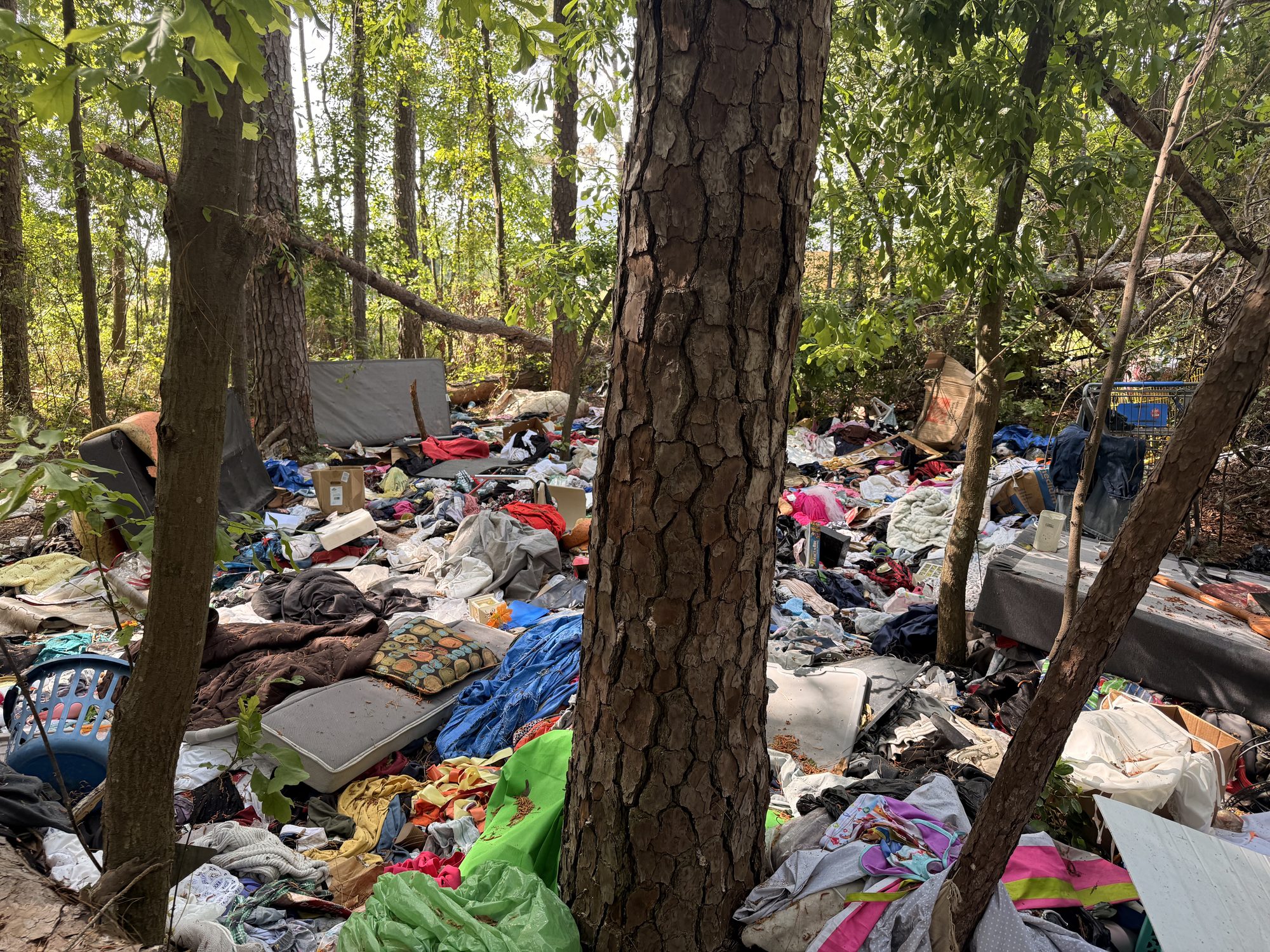 Gregg Hwy clean-up — in collaboration with NewSpring Church